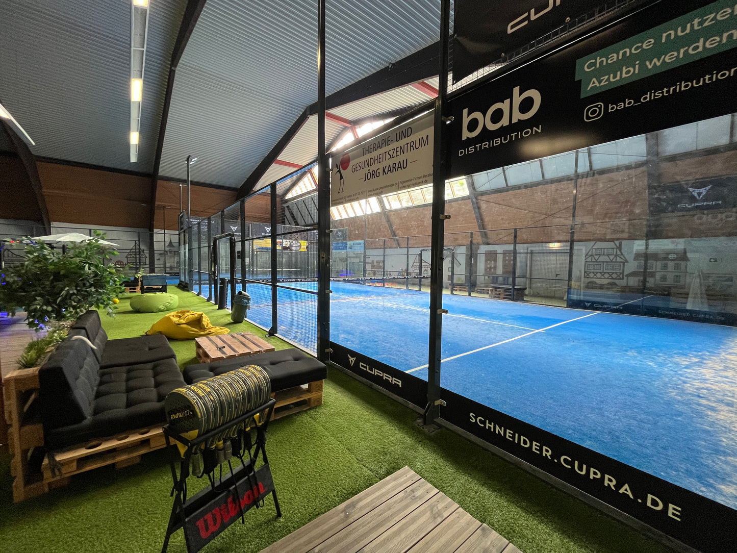 Werbebande Court (1950 x 700 mm)