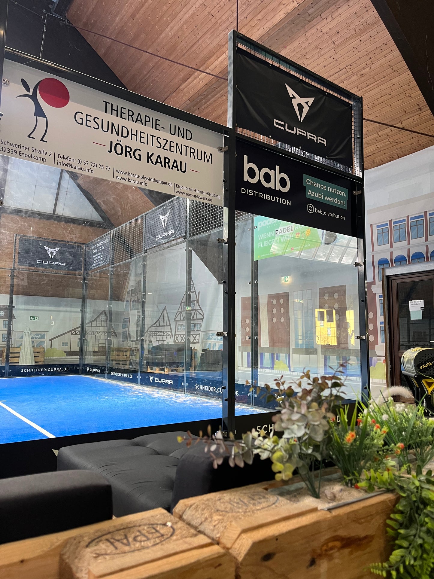 Werbebande Court (1950 x 700 mm)